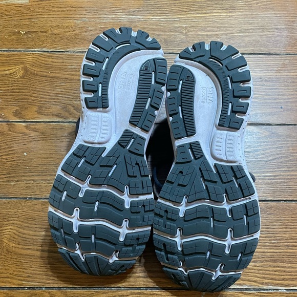 Brooks Womens Ghost 13 Running Shoes Grey / Blackened Pearl / Purple Size 10 - Picture 6 of 8